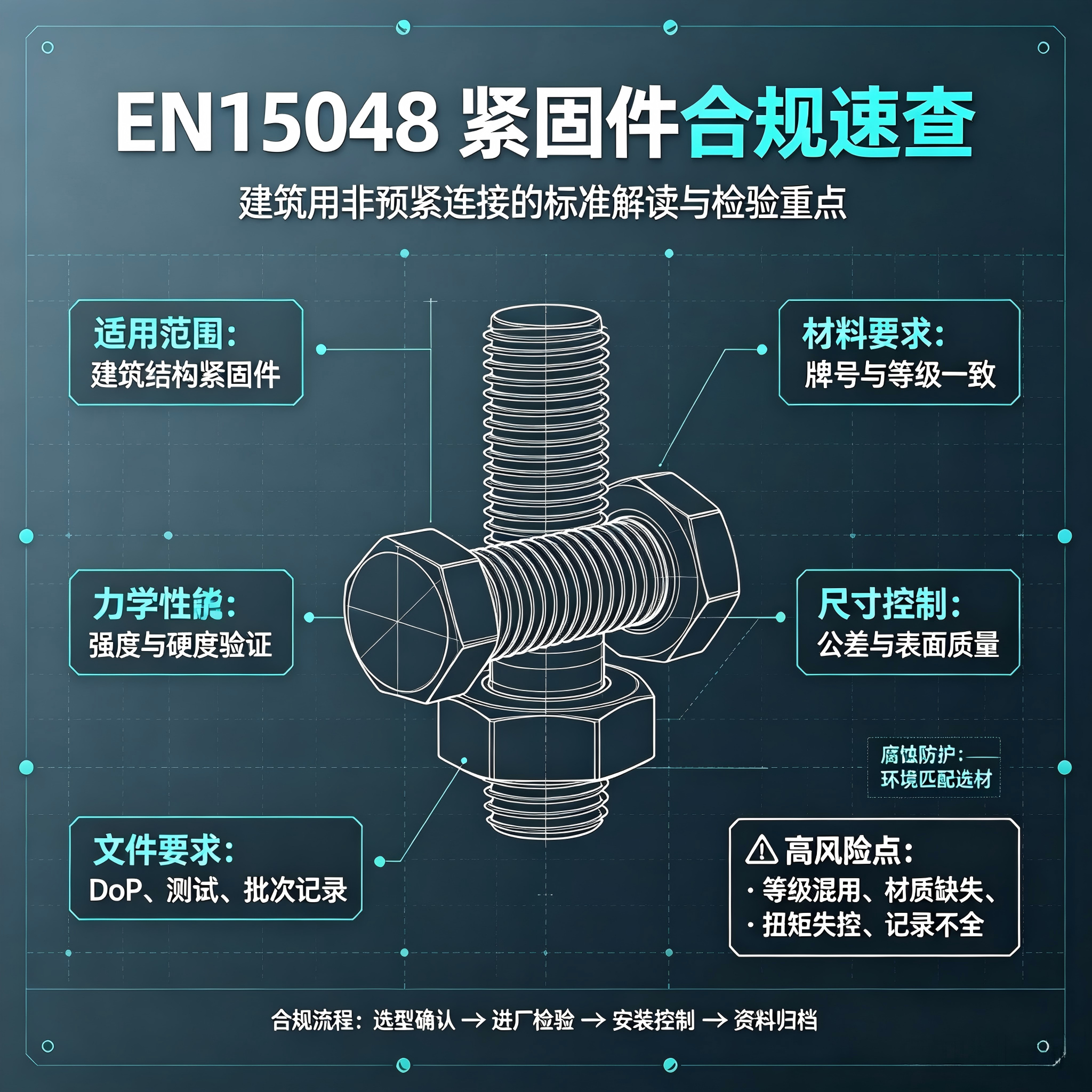紧固件EN15048标准详解及合规要点